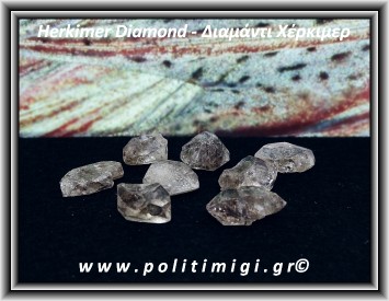 Διαμάντι Χέρκιμερ Διπλής Αιχμής 1,3-1,5gr 1,3-2cm