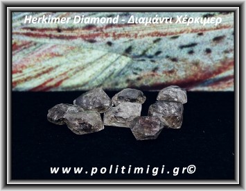 Διαμάντι Χέρκιμερ Διπλής Αιχμής 1,6-1,8gr 1,4-2cm