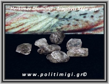Διαμάντι Χέρκιμερ Διπλής Αιχμής 2,2-2,4gr 1,5-2,5cm
