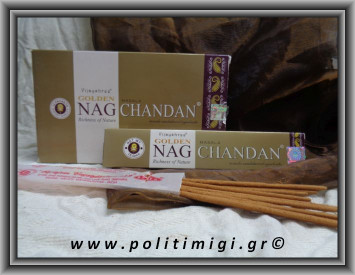Αυθεντικά Ινδικά Αρωματικά Sticks Golden Nag Chandan Masala Sandalwood Agarbathi 