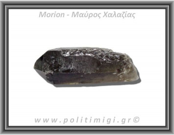 Μόριον Μαύρος Χαλαζίας Φυσική Αιχμή 114,1gr 9cm