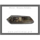 Μόριον Μαύρος Χαλαζίας Φυσική Αιχμή 127,4gr 9cm