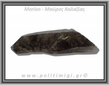 Μόριον Μαύρος Χαλαζίας Φυσική Αιχμή 127,6gr 11,5cm