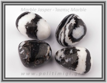Ίασπις Marble Βότσαλο Large 15-30gr 2-4cm 