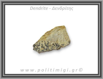 Δενδρίτης Πυρολουσίτης Ακατέργαστος 34gr 6x3,5cm
