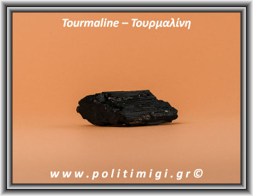 Τουρμαλίνη Μαύρη Ακατέργαστη Ράβδος Πρίσμα 196gr 8,5x4,5x2,5cm