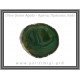 Αχάτης Πράσινος Φέτα 10,5x10cm 118gr
