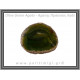 Αχάτης Πράσινος Φέτα 10,5x9cm 102gr