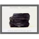 Τουρμαλίνη Μαύρη Ακατέργαστη Ράβδος Πρίσμα 583gr 9,5x7x4cm