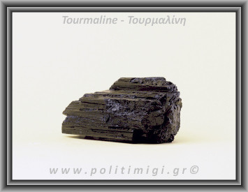 Τουρμαλίνη Μαύρη Ακατέργαστη Ράβδος Πρίσμα 600gr 12x6,5x4cm