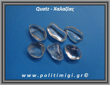 Χαλαζίας Διάφανος Βότσαλο Small 1-4gr 1-2cm