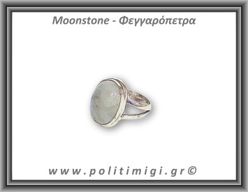 Φεγγαρόπετρα Δαχτυλίδι 7,15gr 2x1,4cm σε κράμα ορείχαλκου Νο59