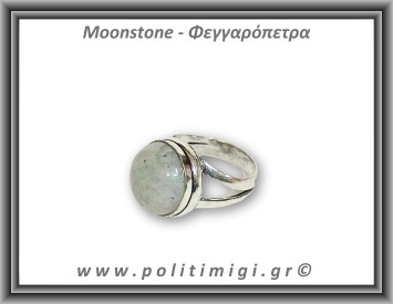 Φεγγαρόπετρα Δαχτυλίδι 6,9gr 1,6cm σε κράμα ορείχαλκου Νο59