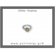 Κιτρίνης Δαχτυλίδι Ταγιέ 2,9gr 1x0,8cm Νο59 Ασήμι 925