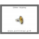 Κιτρίνης Δαχτυλίδι 10,2gr 2,9x1,3cm One Size Ασήμι 925