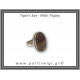 Μάτι Τίγρης Δαχτυλίδι 8,6gr 2,5x1,8cm σε κράμα ορείχαλκου Νο57 Μάτι Τίγρης Δαχτυλίδι 8,6gr 2,5x1,8cm σε κράμα ορείχαλκου Νο57