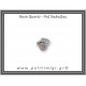Ροζ Χαλαζίας Δαχτυλίδι 5,1gr 1,5x1,1cm One Size Ασήμι 925 Ροζ Χαλαζίας Δαχτυλίδι 5,1gr 1,5x1,1cm One Size Ασήμι 925