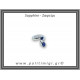 Ζαφείρι Δαχτυλίδι Ταγιέ 3,3gr 0,9cm One Size Ασήμι 925 Ζαφείρι Δαχτυλίδι Ταγιέ 3,3gr 0,9cm One Size Ασήμι 925
