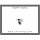 Ζαφείρι Δαχτυλίδι Ταγιέ 3,3gr 0,9cm One Size Ασήμι 925 Ζαφείρι Δαχτυλίδι Ταγιέ 3,3gr 0,9cm One Size Ασήμι 925