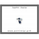 Ζαφείρι Δαχτυλίδι Ταγιέ 3,1gr 0,9cm One Size Ασήμι 925 Ζαφείρι Δαχτυλίδι Ταγιέ 3,1gr 0,9cm One Size Ασήμι 925