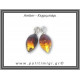 Κεχριμπάρι cherrygold Μενταγιόν Leaf 1,7gr 2,6cm Ασήμι 925 Κεχριμπάρι cherrygold Μενταγιόν Leaf 1,7gr 2,6cm Ασήμι 925