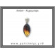 Κεχριμπάρι cherrygold Μενταγιόν Leaf 1,7gr 2,6cm Ασήμι 925 Κεχριμπάρι cherrygold Μενταγιόν Leaf 1,7gr 2,6cm Ασήμι 925