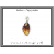 Κεχριμπάρι cherrygold Μενταγιόν Leaf 1,7gr 2,6cm Ασήμι 925 Κεχριμπάρι cherrygold Μενταγιόν Leaf 1,7gr 2,6cm Ασήμι 925