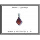 Κεχριμπάρι cognac Μενταγιόν Fancy 1,6gr 2,2cm Ασήμι 925 Κεχριμπάρι cognac Μενταγιόν Fancy 1,6gr 2,2cm Ασήμι 925