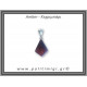 Κεχριμπάρι cognac Μενταγιόν Fancy 1,6gr 2,2cm Ασήμι 925 Κεχριμπάρι cognac Μενταγιόν Fancy 1,6gr 2,2cm Ασήμι 925