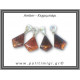 Κεχριμπάρι cognac Μενταγιόν Fancy 1,7-1.8gr 2,2-2,4cm Ασήμι 925 Κεχριμπάρι cognac Μενταγιόν Fancy 1,7-1.8gr 2,2-2,4cm Ασήμι 925
