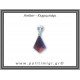 Κεχριμπάρι cognac Μενταγιόν Fancy 1,7-1.8gr 2,2-2,4cm Ασήμι 925 Κεχριμπάρι cognac Μενταγιόν Fancy 1,7-1.8gr 2,2-2,4cm Ασήμι 925
