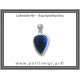 Λαμπραδορίτης Μενταγιόν 8,5gr 3,3x2,1cm Ασήμι 925
