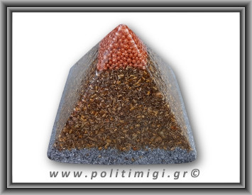 Οργονίτης Χώρου Πυραμίδα 11,5x8,5cm 1000gr (xlg)