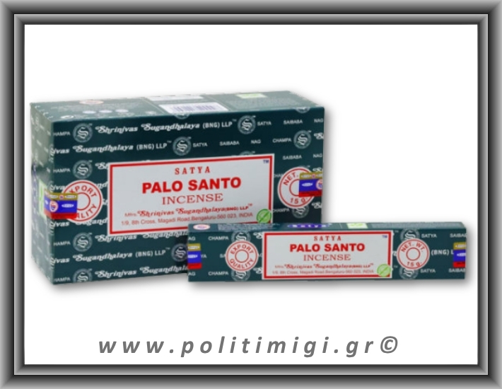 Αυθεντικά Ινδικά Αρωματικά Sticks Satya - Palo Santo