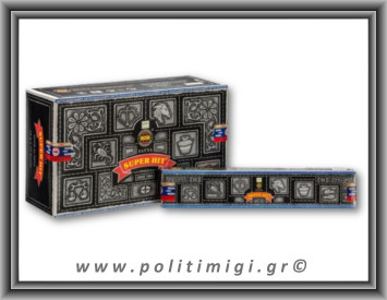 Αυθεντικά Ινδικά Αρωματικά Sticks Nag Champa Satya Super Hit - Μαύρο