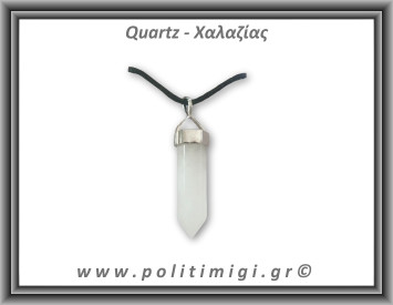 Χαλαζίας Μενταγιόν Ράβδος Αιχμή 6,7gr 3,3x0,8cm 