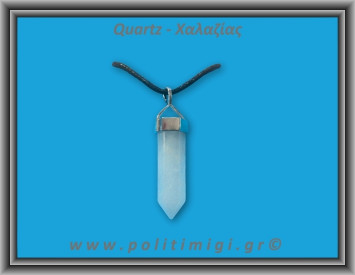 Χαλαζίας Μενταγιόν Ράβδος Αιχμή 6,7gr 3,3x0,8cm 