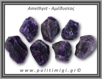 Αμέθυστος Ακατέργαστος 36-40gr 2,5-6cm