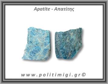Απατίτης Μπλε Ακατέργαστος 126-130gr 5,5-6cm