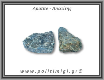 Απατίτης Μπλε Ακατέργαστος 146-150gr 7cm