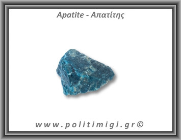 Απατίτης Μπλε Ακατέργαστος 165,81gr 6,5x5cm