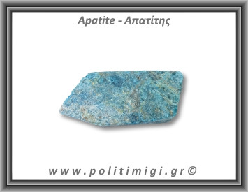Απατίτης Μπλε Ακατέργαστος 197,1gr 9x3,5cm