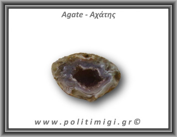 Αχάτης Καφέ Σπηλιά 23,4gr 3x2cm