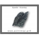 Κυανίτης Μαύρος Ακατέργαστο Φτερό B 76-80gr 9x5cm