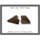 Μάτι Τίγρης Ακατέργαστο 71-75gr 4-6,5cm
