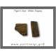 Μάτι Τίγρης Ακατέργαστο 71-75gr 4-6,5cm