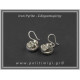 Πυρίτης Ακατέργαστος Σκουλαρίκια 013 8,32gr 1,4cm Ασήμι 925