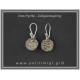 Πυρίτης Ακατέργαστος Σκουλαρίκια 014 7,69gr 1,4cm Ασήμι 925