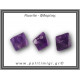 Φθορίτης Μωβ Διπυραμιδικός 8gr 2,3-2,7cm