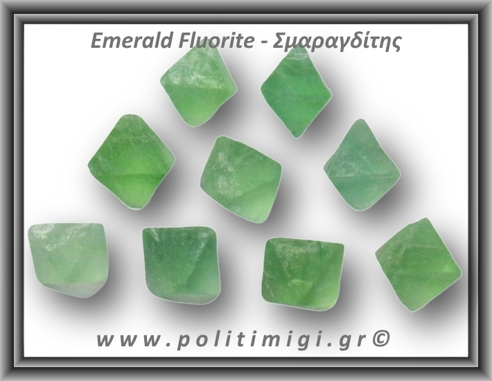 Σμαραγδίτης Διπυραμιδικός 04gr 1,6-2cm